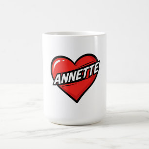 Liebe Annette Kaffeetasse