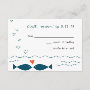 Liebe-Antwort-Karte RSVP Karte