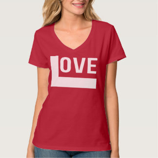 Liebe-Anweisung Roter T - Shirt
