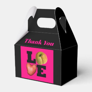 LIEBE Apple Heart Potato Danke Ihnen Gefallen Box Geschenkschachtel