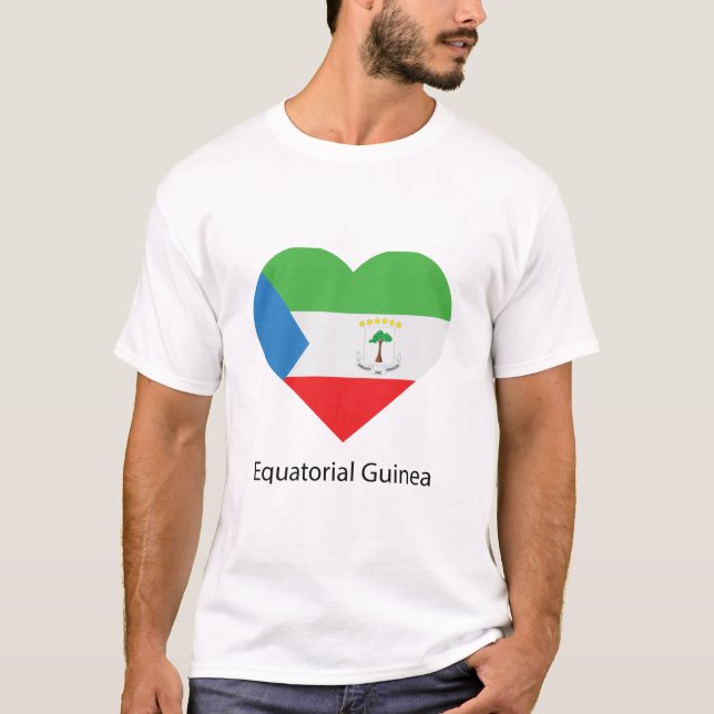Liebe Äquatoriale Guinea T-Shirt (Vorderseite)