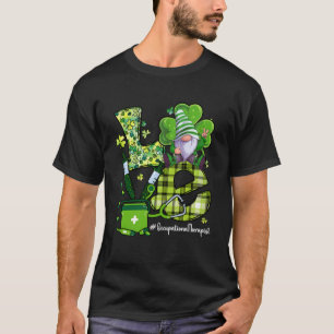 Liebe Arbeitstherapeut Stethoscope Gnome St P T-Shirt