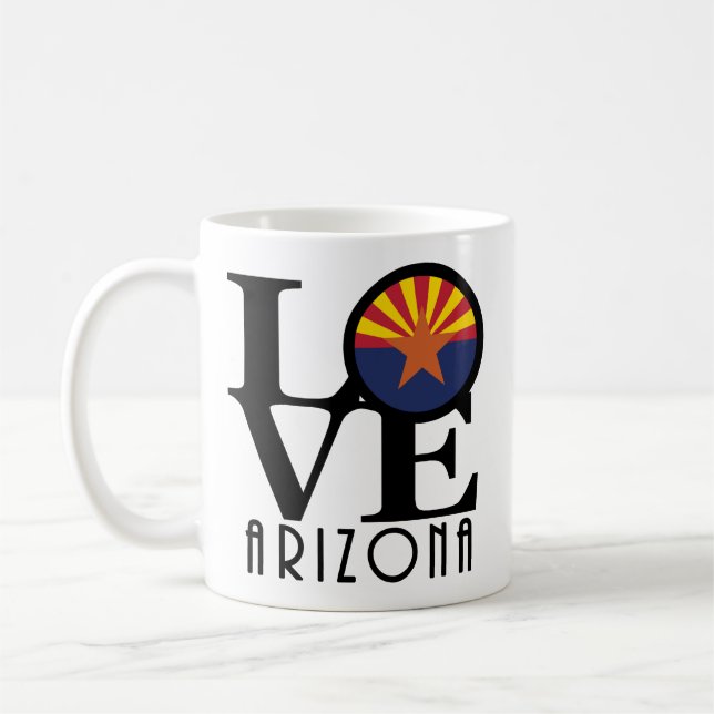 LIEBE Arizona 11oz Kaffeetasse (Links)