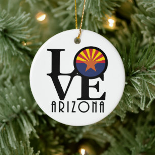 LIEBE Arizona Keramik Ornament