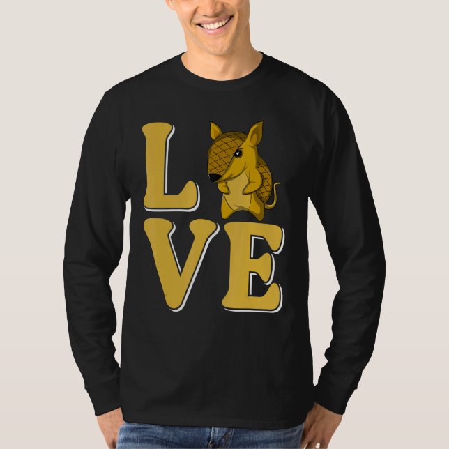 Liebe Armadillo T-Shirt (Vorderseite)