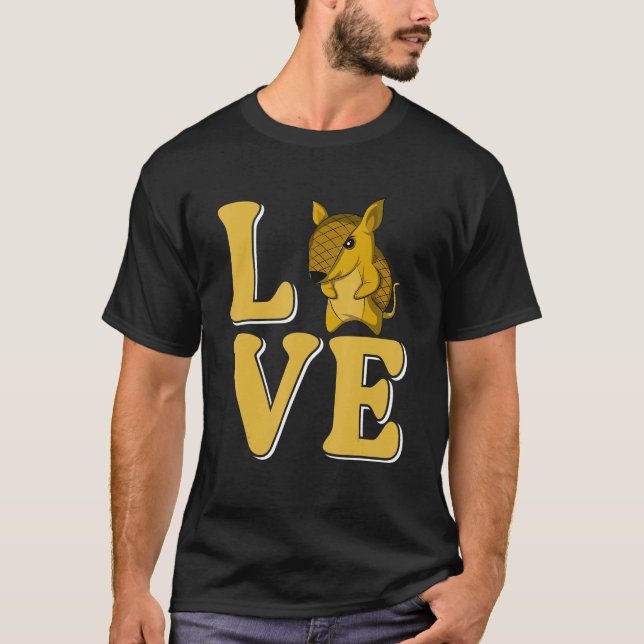 Liebe Armadillo T-Shirt (Vorderseite)