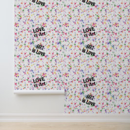 Liebe Art Paint Spritzer Watercolor Tapete