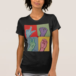 LIEBE ASL für Frauen-T - Shirt