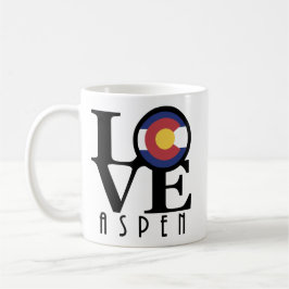 LIEBE Aspen Colorado 11oz Kaffeetasse