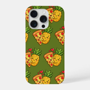 Liebe auf den ersten Bissen - Pizza trifft Ananas iPhone 15 Pro Hülle