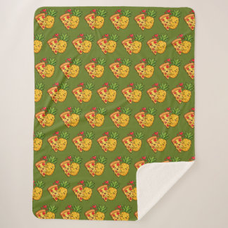 Liebe auf den ersten Bissen - Pizza trifft Ananas Sherpadecke