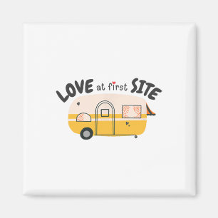 Liebe auf den ersten Blick RV-Camping-Ausrüstung - Magnet