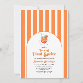 Liebe auf den ersten Spritz - Brautparty Einladung