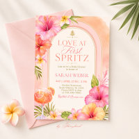 Liebe auf den ersten Spritz - Brautparty-Einladung