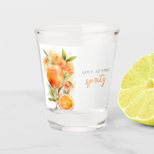 Liebe auf den ersten Spritz Brautparty Schnapsglas