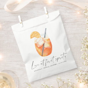 Liebe auf den ersten Spritz Junggesellinnenabschie Geschenktütchen