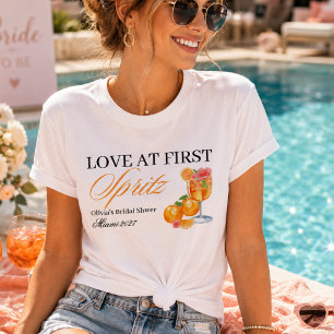 Liebe auf den ersten Spritzer - Brautjungfernparty T-Shirt