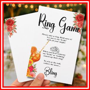 Liebe auf den ersten Spritzer Ringspiel Brautparty