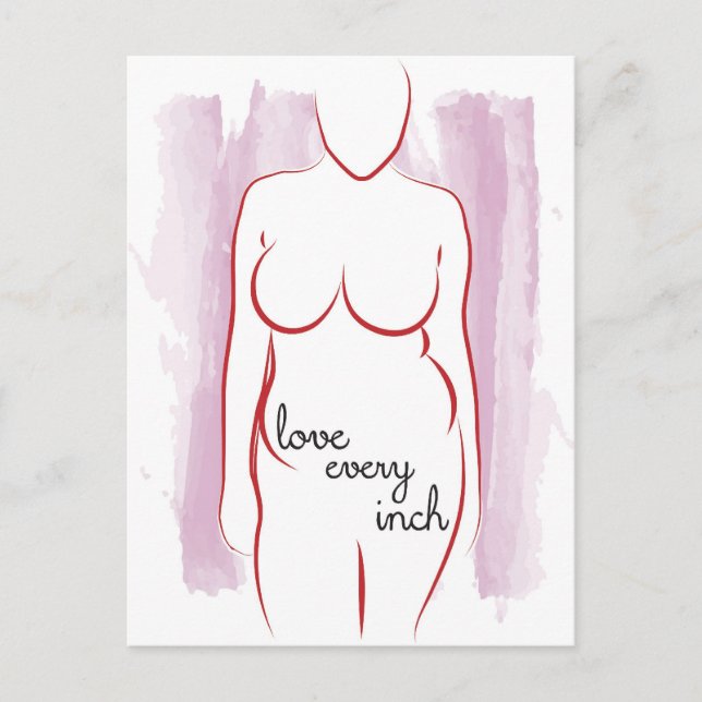 Liebe auf Postkarte (Vorderseite)