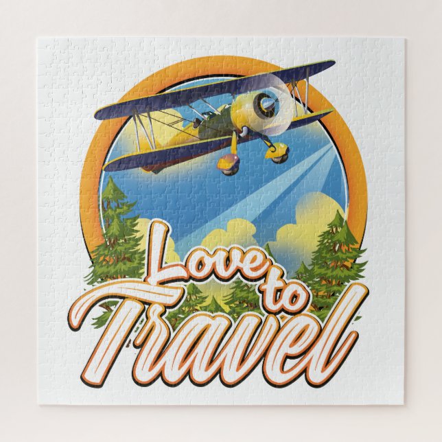 Liebe auf Reisen Puzzle (Vertikal)