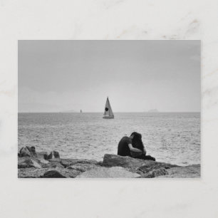 Liebe auf See Postkarte