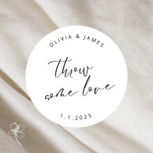 Liebe-Aufkleber auswerfen