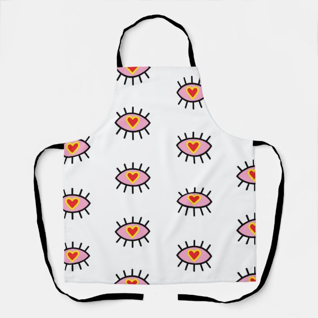 Liebe Augen Schürze (Vorderseite)