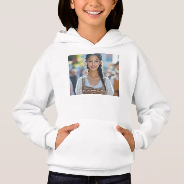 LIEBE AUS BAYERN HOODIE (Vorderseite)