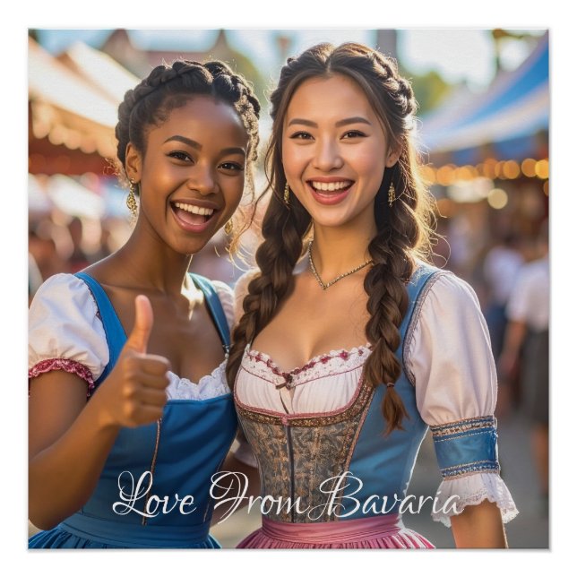 Liebe aus Bayern Poster (Vorderseite)