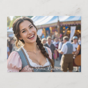 LIEBE AUS BAYERN POSTKARTE