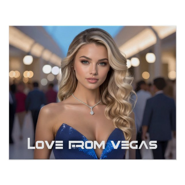 LIEBE AUS VEGAS POSTER (Vorderseite)