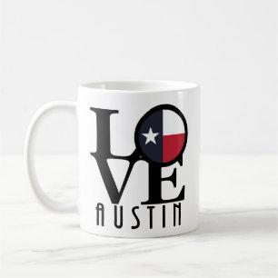 LIEBE Austin Texas 11oz Kaffeetasse