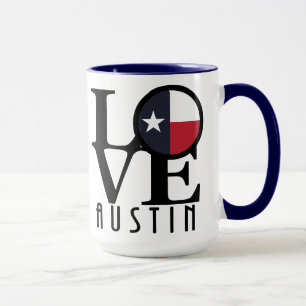 LIEBE Austin Texas 15oz Tasse