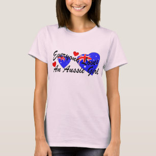 Liebe-Australier-Mädchen T-Shirt