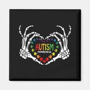 Liebe Autismus Bewusstsein Herz Puzzle Stückchen S Magnet