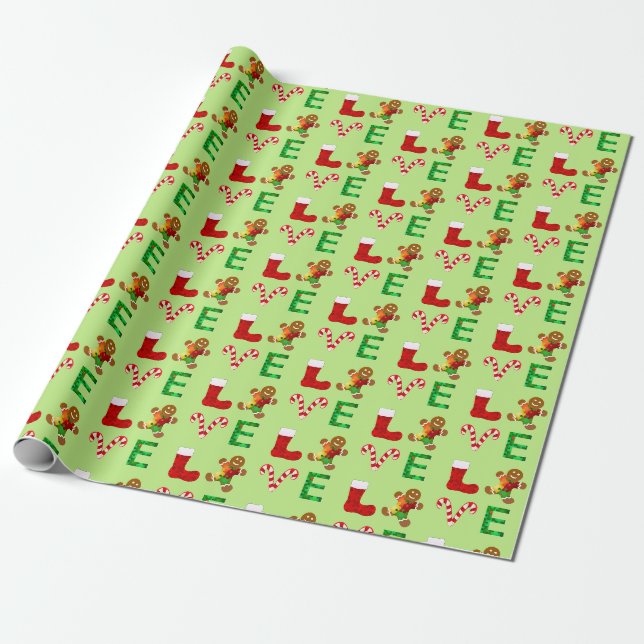 LIEBE Autismus Weihnachten Geschenkpapier (Ungerollt)