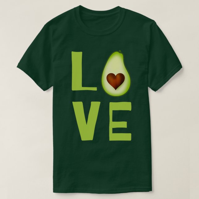 Liebe Avocado 3 T-Shirt (Design vorne)