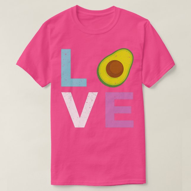 LIEBE Avocados 2 T-Shirt (Design vorne)