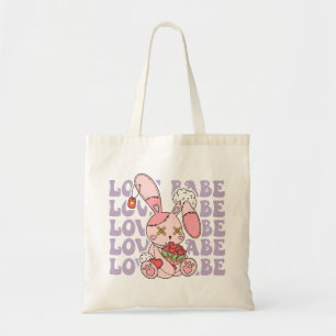Liebe Babe Valentine Bunny Tragetasche
