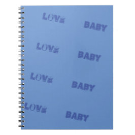 LIEBE_BABY_MODERN_MEDIUM BLUE_SO_NIEDLICH_NOTE BUC NOTIZBLOCK