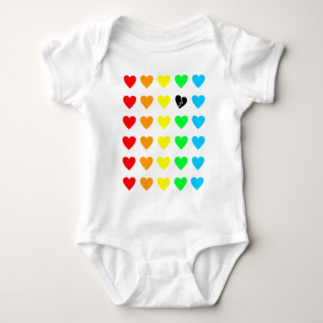 Liebe Baby Strampler (Vorderseite)
