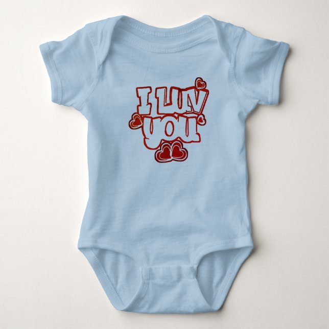 Liebe, Baby Strampler (Vorderseite)