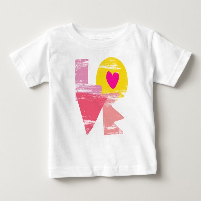 LIEBE BABY T-SHIRT (Vorderseite)