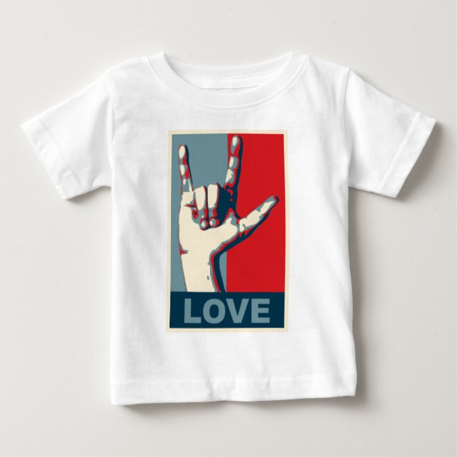 Liebe Baby T-shirt (Vorderseite)
