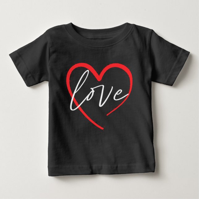 Liebe Baby T-shirt (Vorderseite)