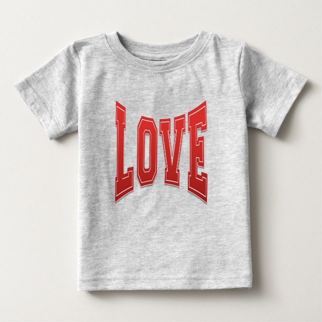 Liebe Baby T-shirt (Vorderseite)