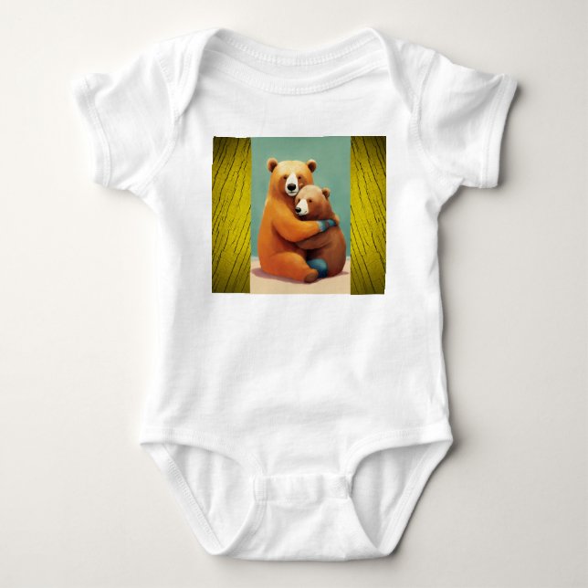 Liebe Babykleidung Baby Strampler (Vorderseite)