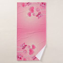 Liebe Badhandtuch Set