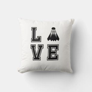 Liebe Badminton Kissen