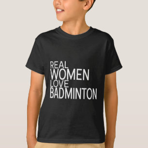 Liebe Badminton Shuttle Sprichwort Ladys Ou T-Shirt